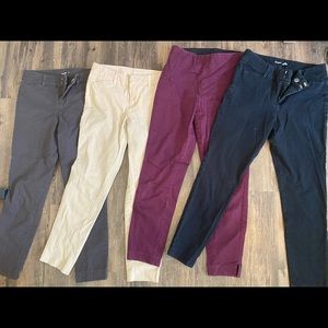 Old Navy Size 2 Capri / Ankle Pant Pixie Bundle